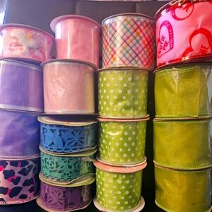 17 spools of Ribbon
